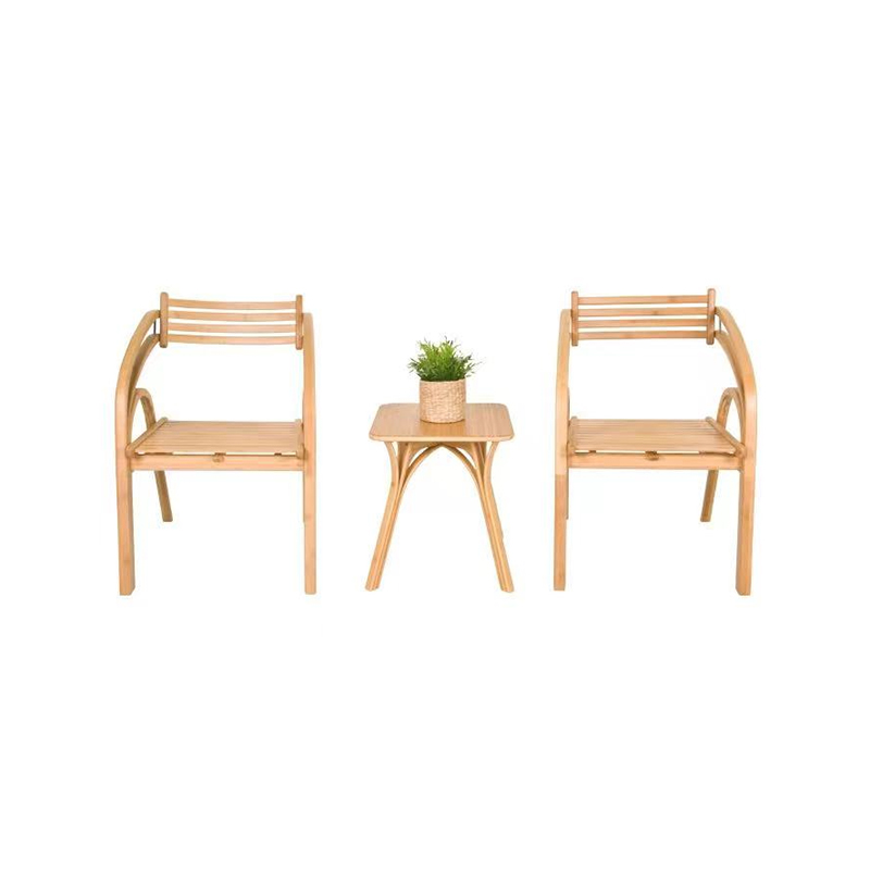 Bamboe fauteuil
